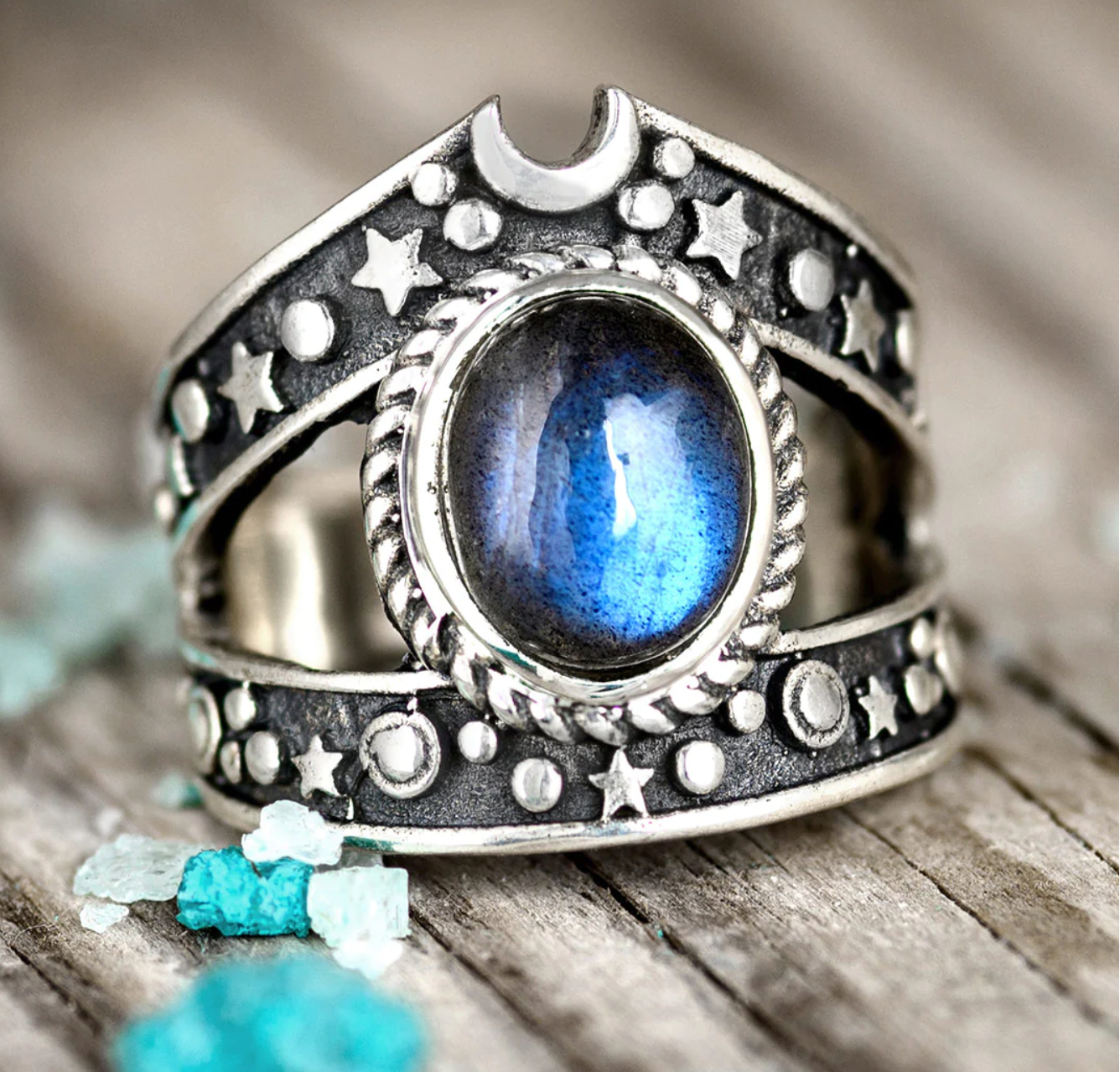 Raw Crystal Jewelry by Moon Magic