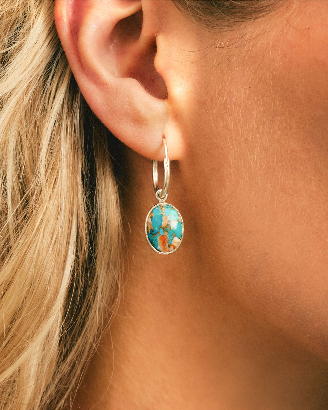 TURQUOISE & sale AMBER Chandelier Earrings | 925 Oxidized Sterling Silver or 14k Gold Filled Leverback Boho Cowgirl Rustic Chic Earrings