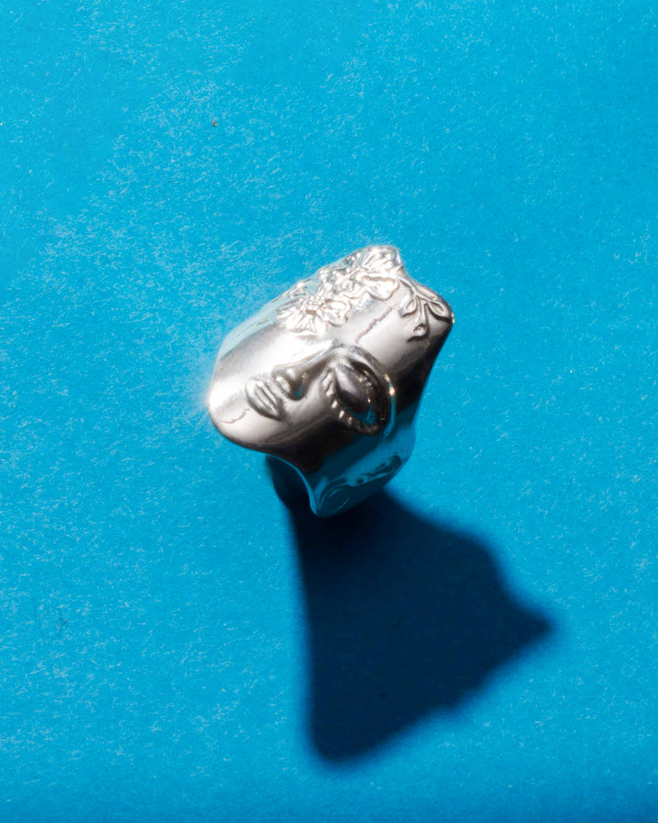 Woman Figure Face Ring