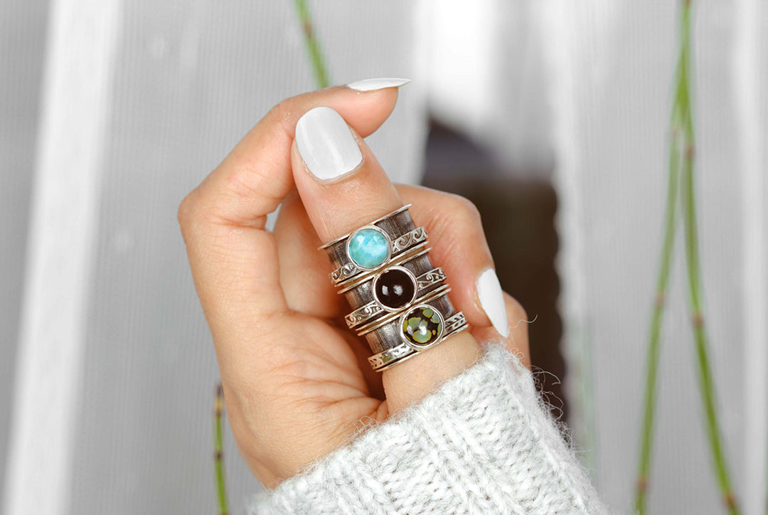 A Guide to Anxiety Rings – Boho Magic Jewelry