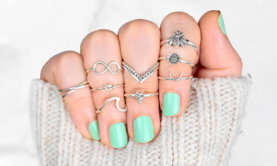 Does Sterling Silver Turn Your Finger Green? - What to Do – Boho Magic Jewelry