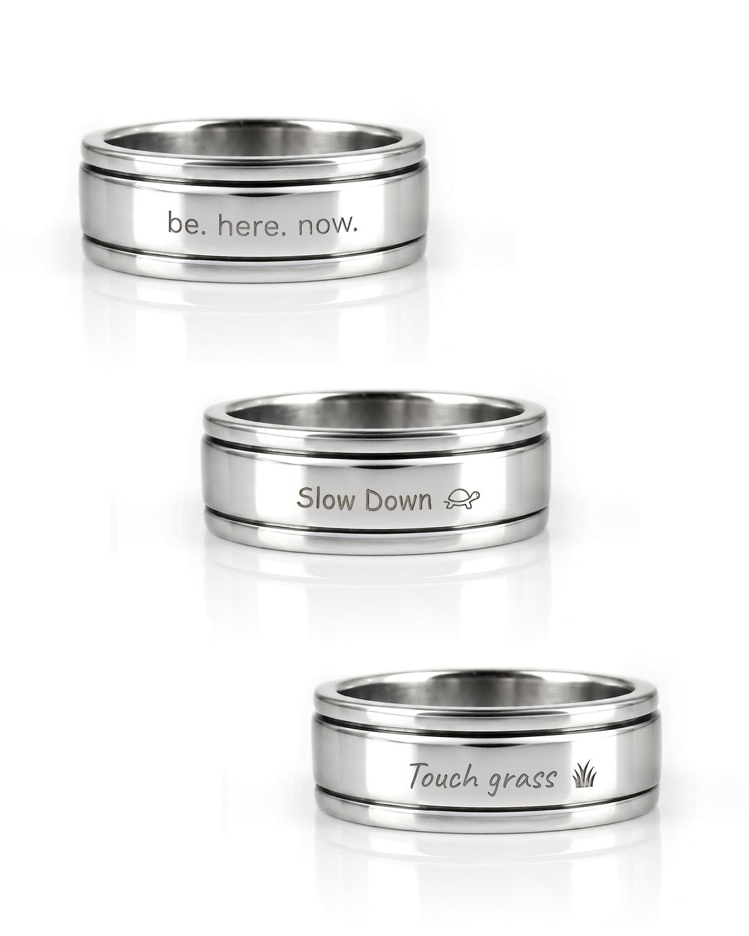 Mantra Fidget Ring – Choose Your Reminder