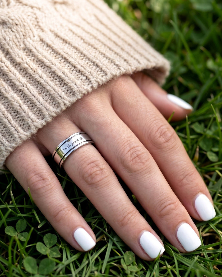 Mantra Fidget Ring – Choose Your Reminder