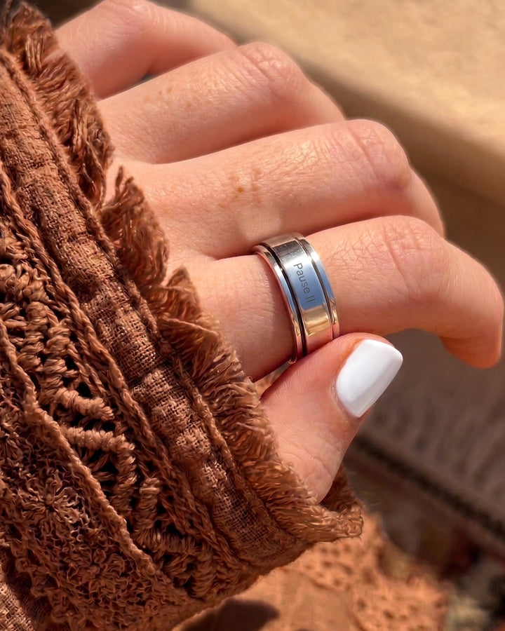 Mantra Fidget Ring – Choose Your Reminder