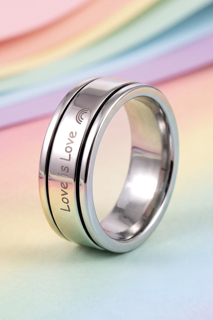 Love is Love Fidget ring