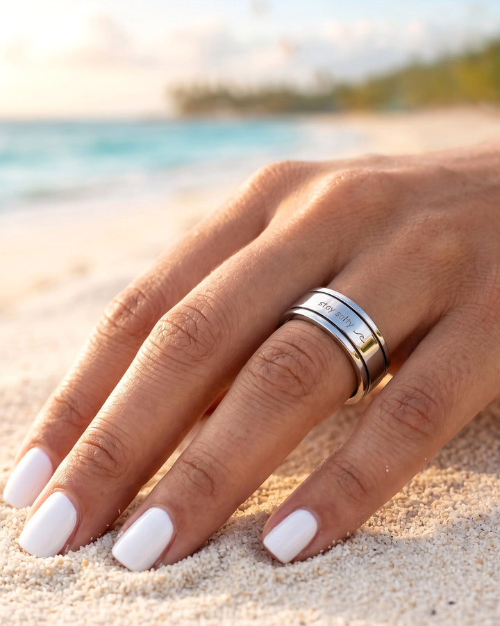 Mantra Fidget Ring – Choose Your Reminder