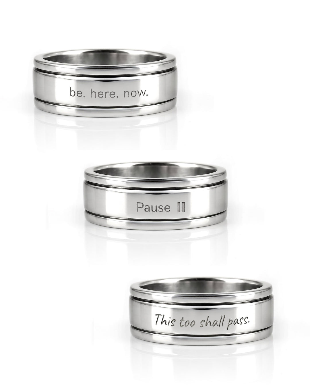 Mantra Fidget Ring – Choose Your Reminder