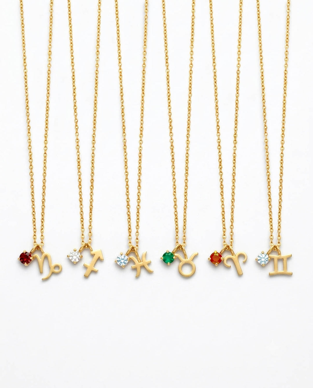 Cancer Ruby Birthstone Necklace