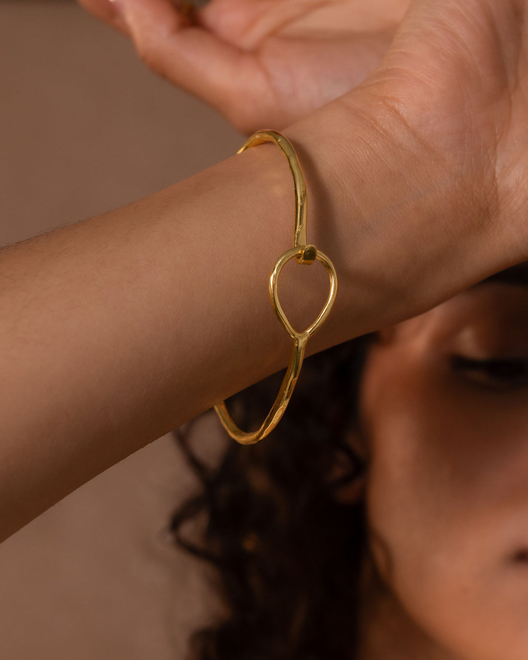 Teardrop Cuff Bracelet