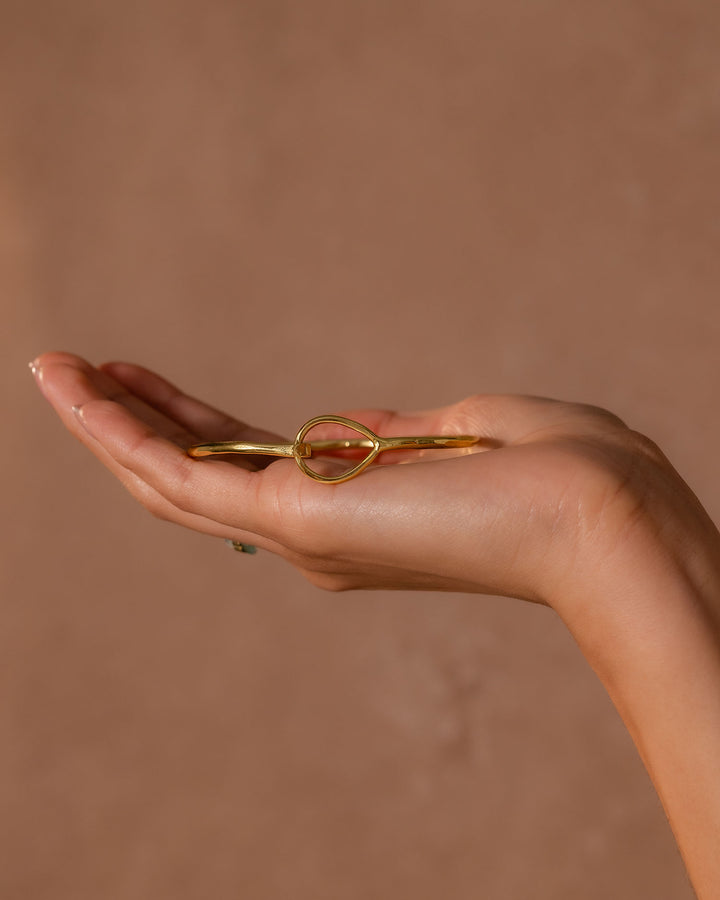 Teardrop Cuff Bracelet