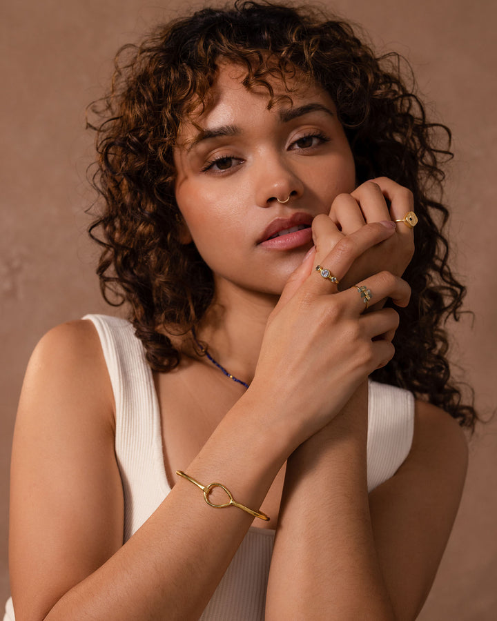 Teardrop Cuff Bracelet