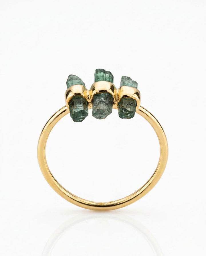 Raw Tourmaline Ring