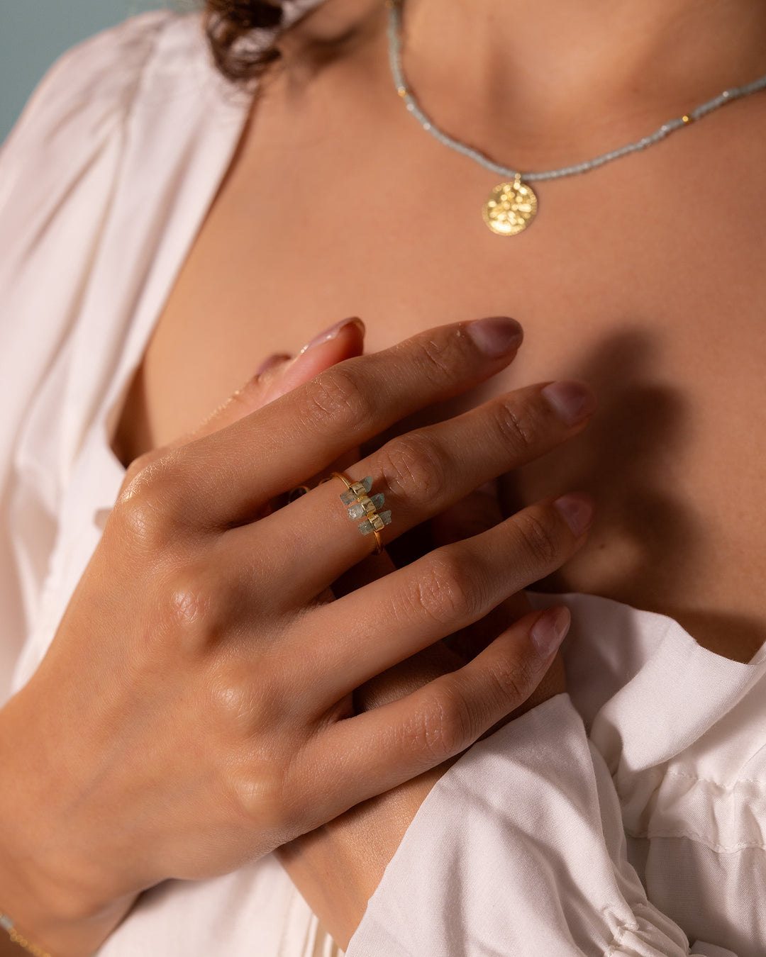 Raw Tourmaline Ring