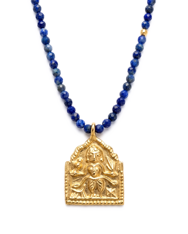 The Warrior Goddess Lapis Necklace