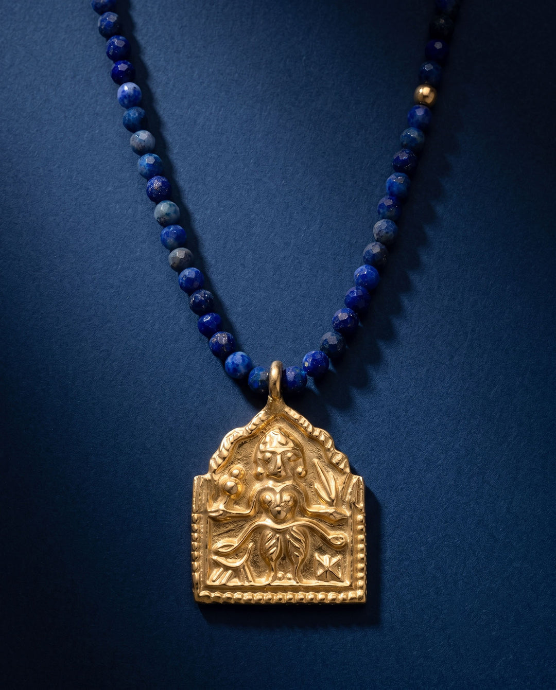 The Warrior Goddess Lapis Necklace