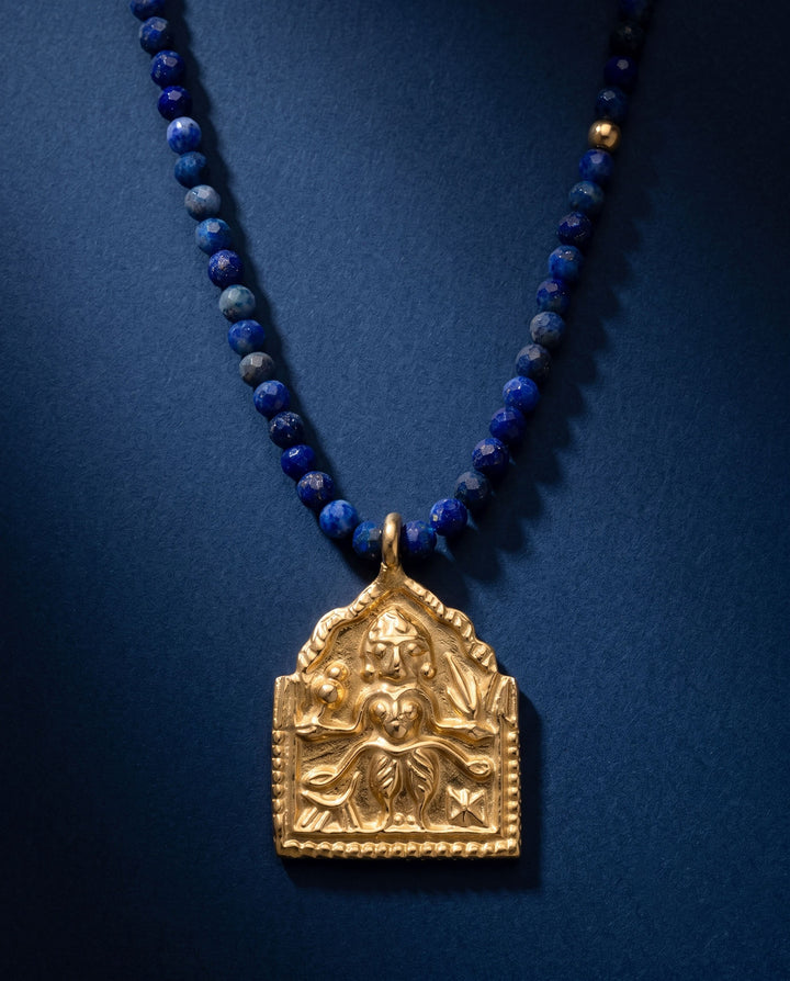 The Warrior Goddess Lapis Necklace