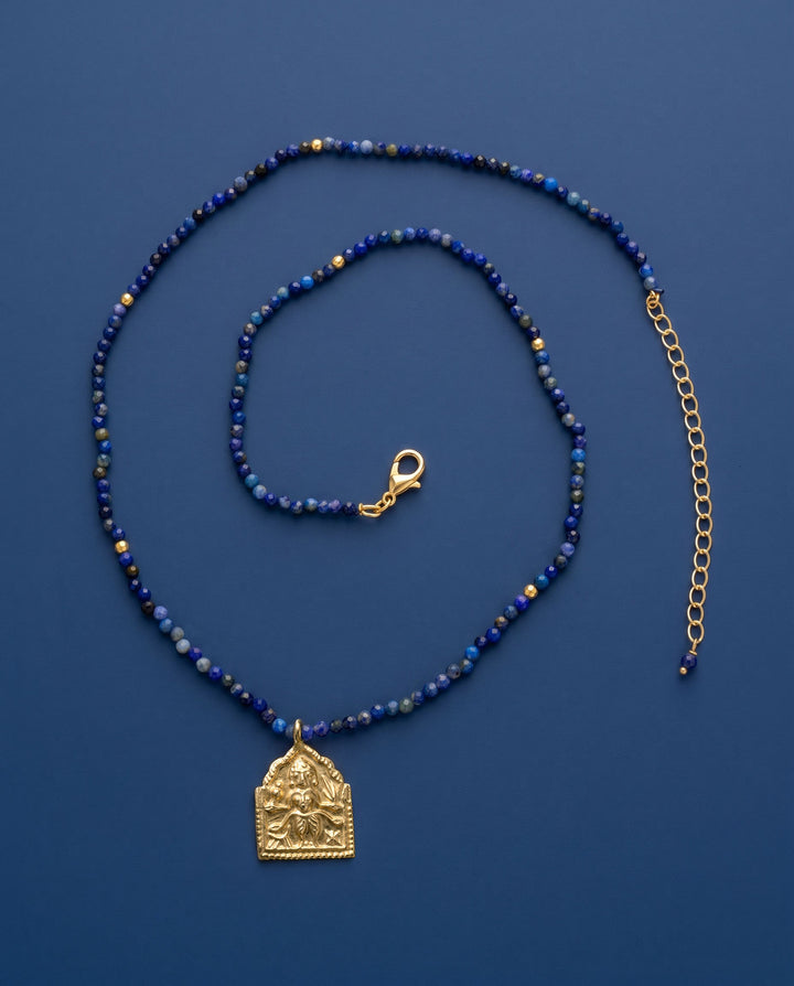 The Warrior Goddess Lapis Necklace