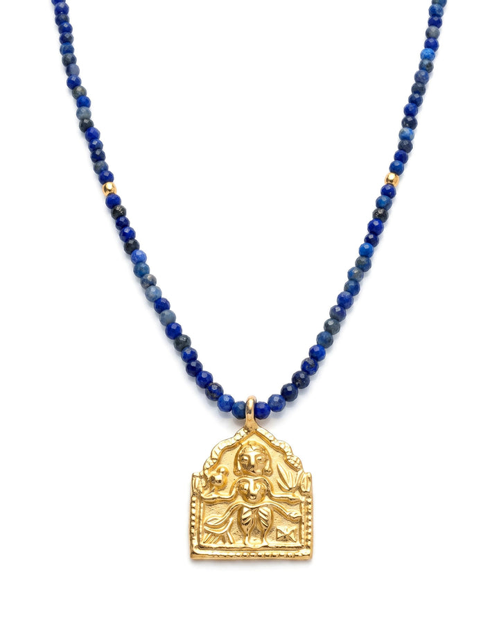 The Warrior Goddess Lapis Necklace