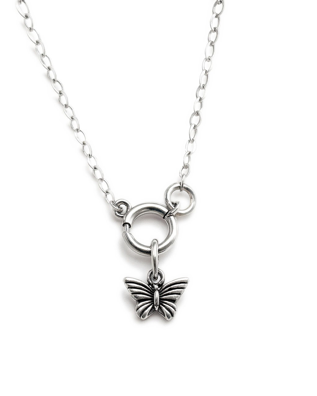 Butterfly Charm Sterling Silver