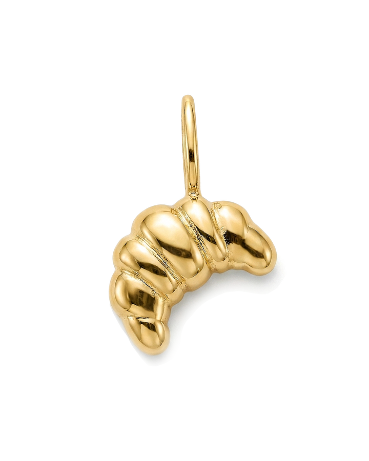 Croissant Charm Gold Plated