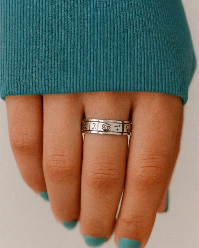 The Custom Symbols Fidget Ring