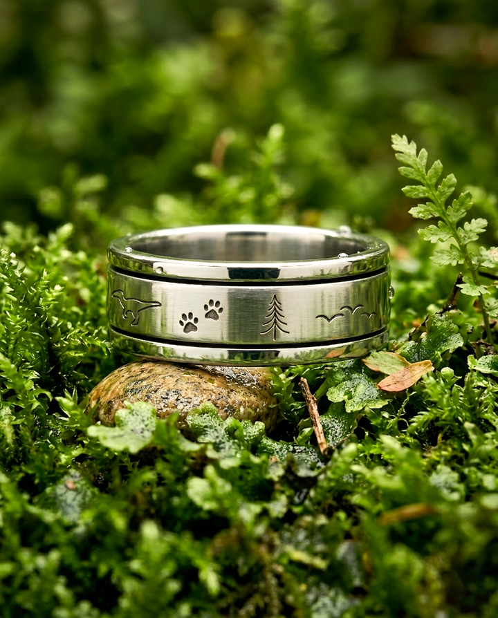 The Custom Symbols Fidget Ring