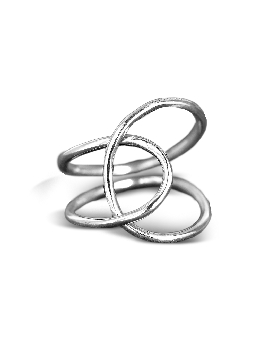 Statement Knot Ring Sterling Silver