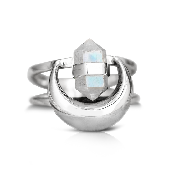 Handmade Moon Rings – Boho Magic Jewelry