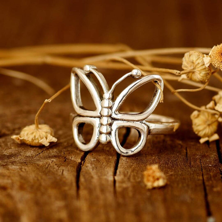 Timeless Butterfly Ring Sterling Silver