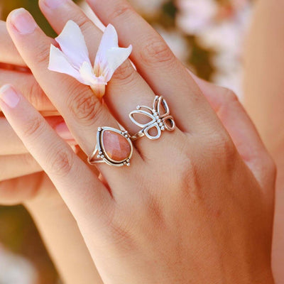 Timeless Butterfly Ring Sterling Silver - Boho Magic