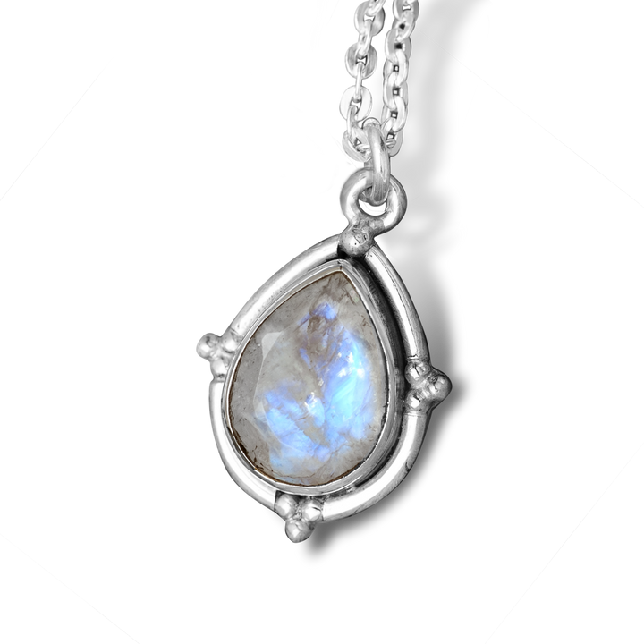 Teardrop Moonstone Necklace