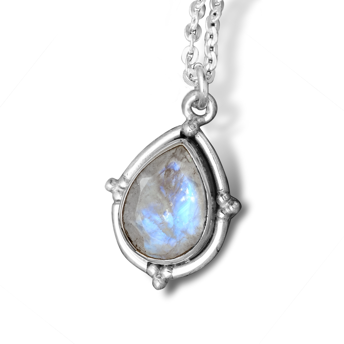 Teardrop Moonstone Necklace