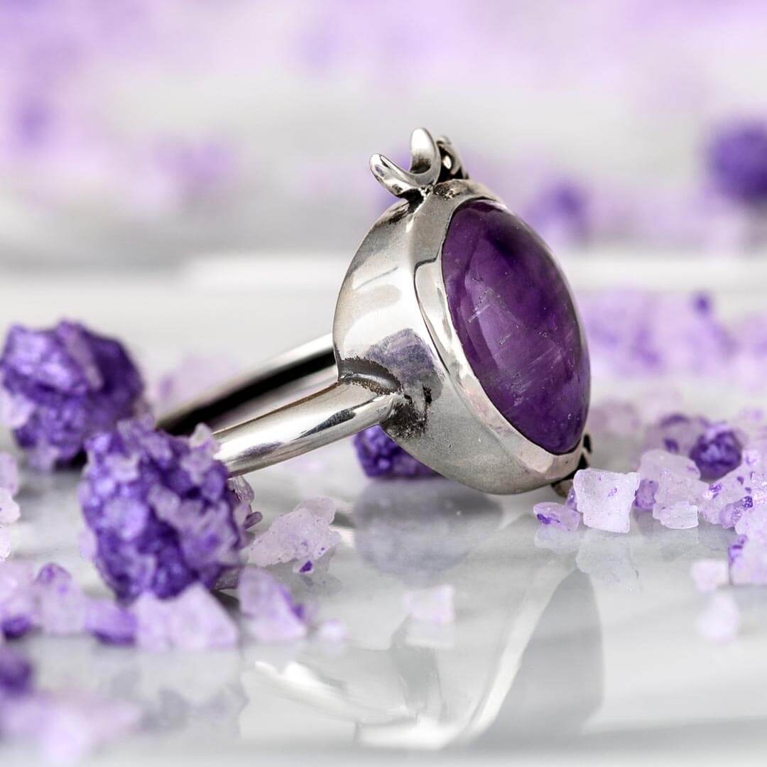 Amethyst Celestial Ring