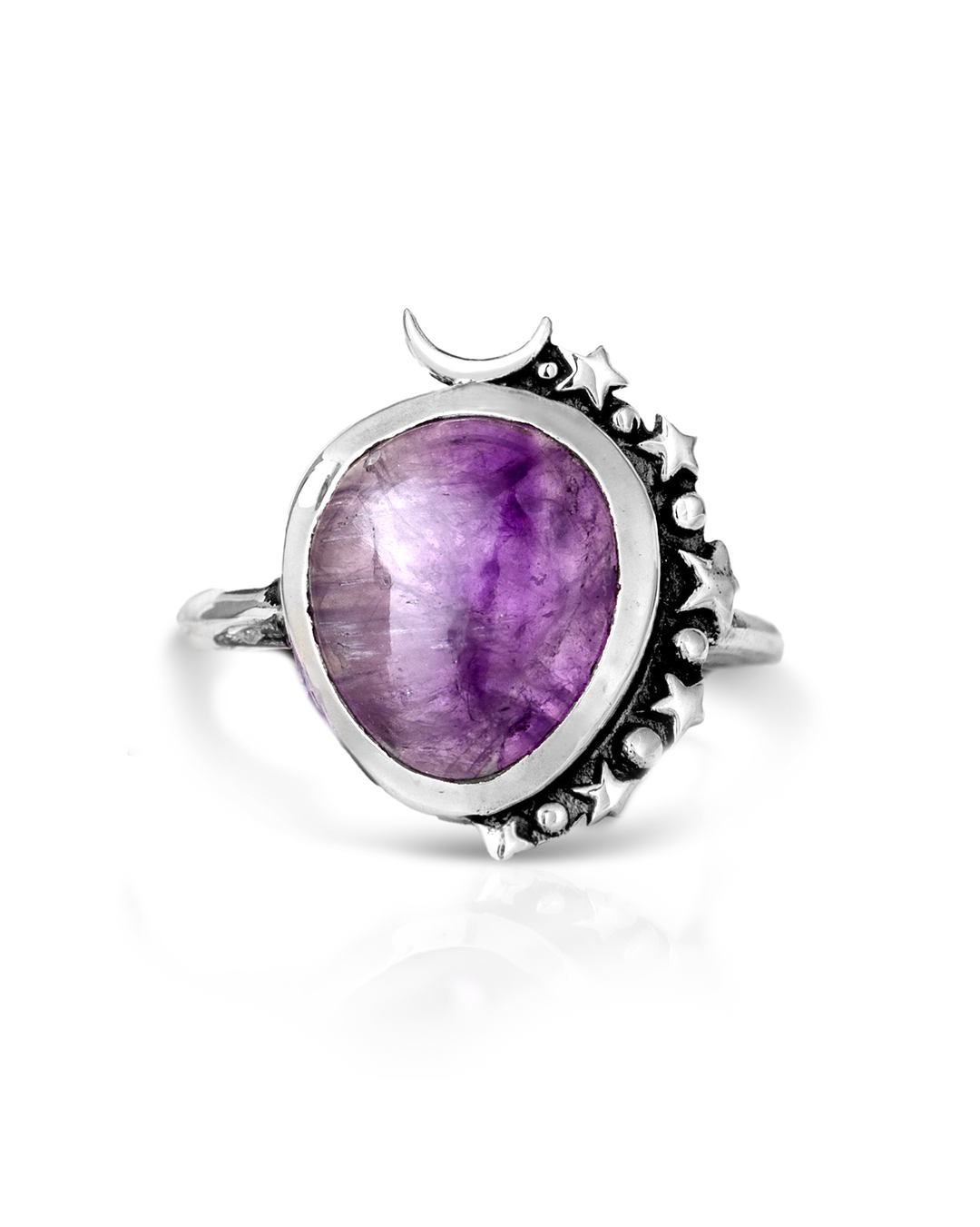 Himmlischer Amethystring