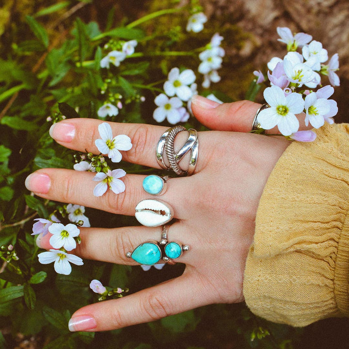 Wrap Chunky Sterling Silver Ring