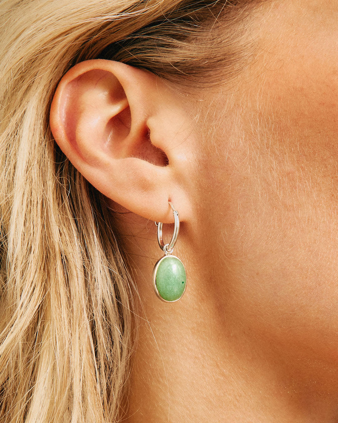 Green Aventurine Earrings