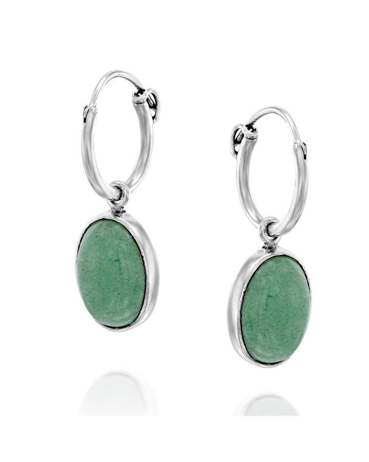 Green Aventurine Earrings