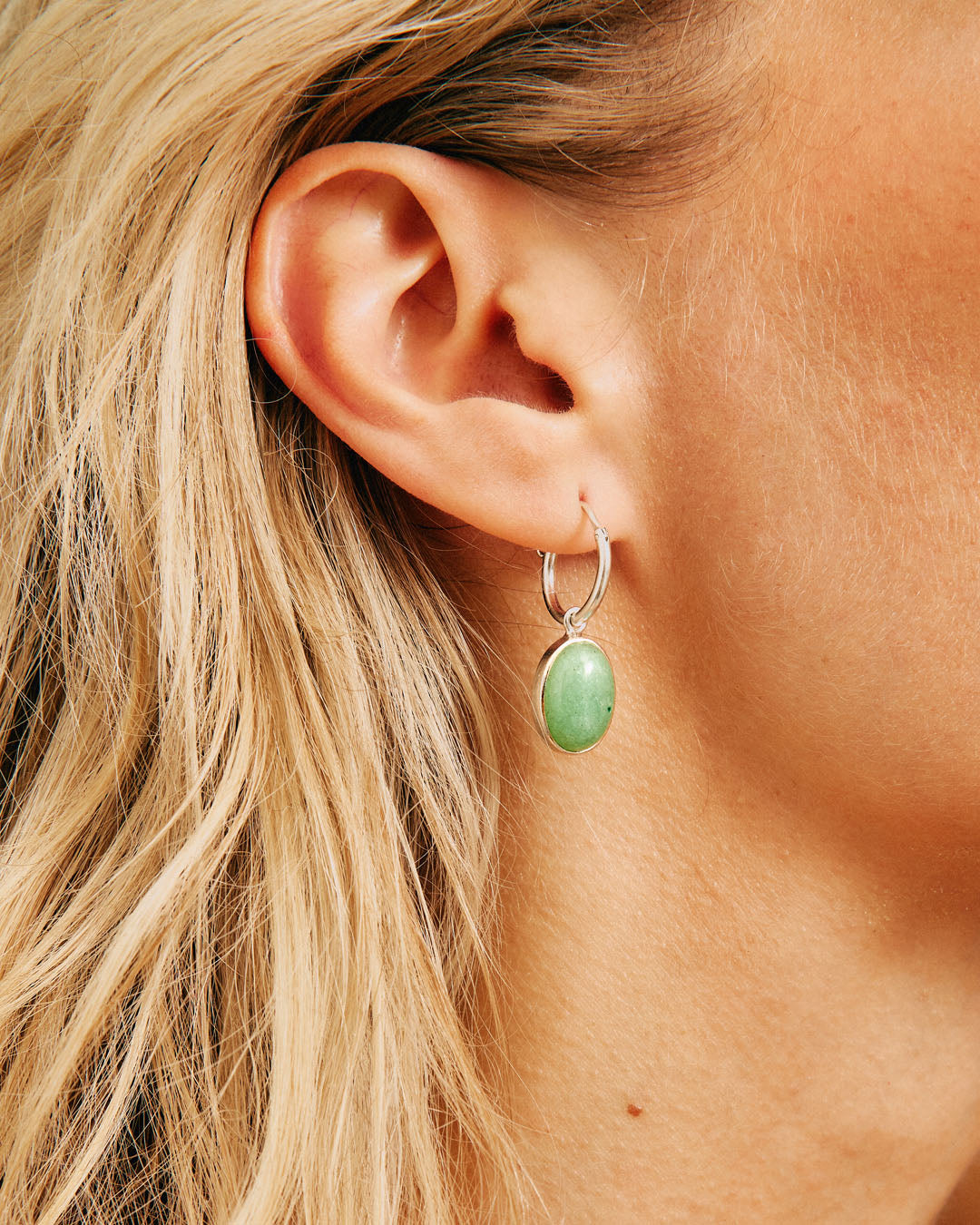 Green Aventurine Earrings