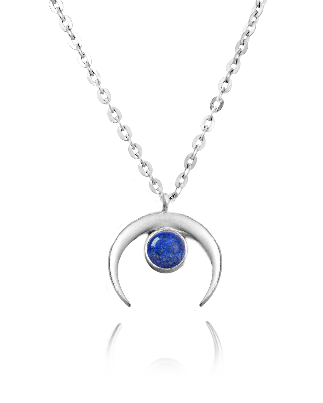 Moon Lapis Necklace