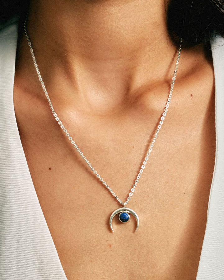 Moon Lapis Necklace