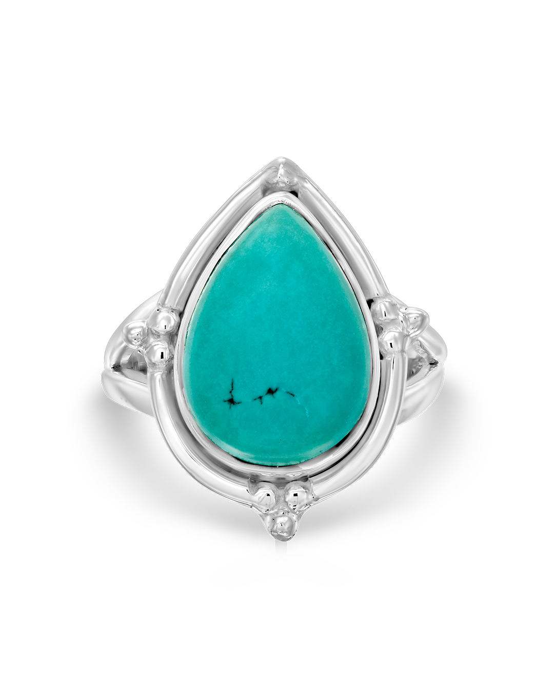 Turquoise Teardrop Ring