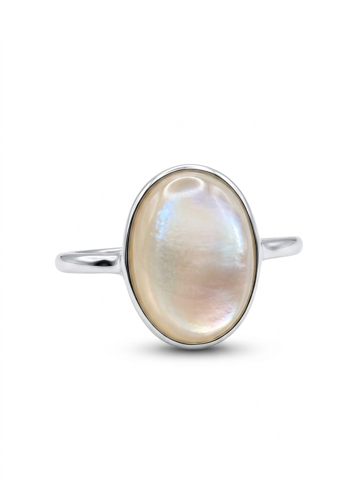 Mother of Pearl Shell Ring