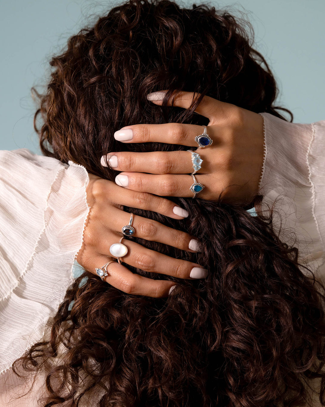 Mother of Pearl Shell Ring