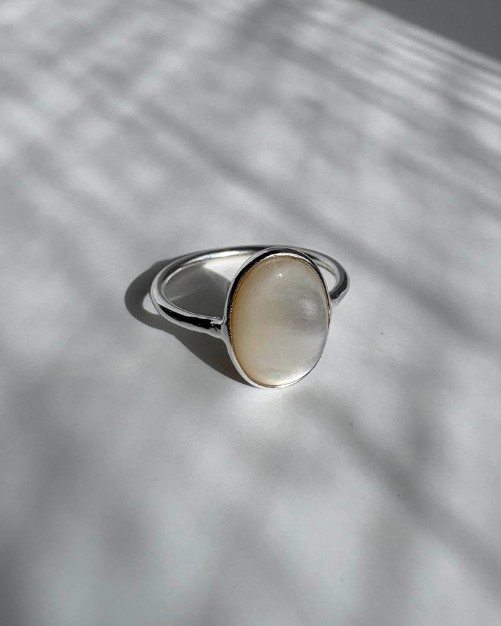 Mother of Pearl Shell Ring