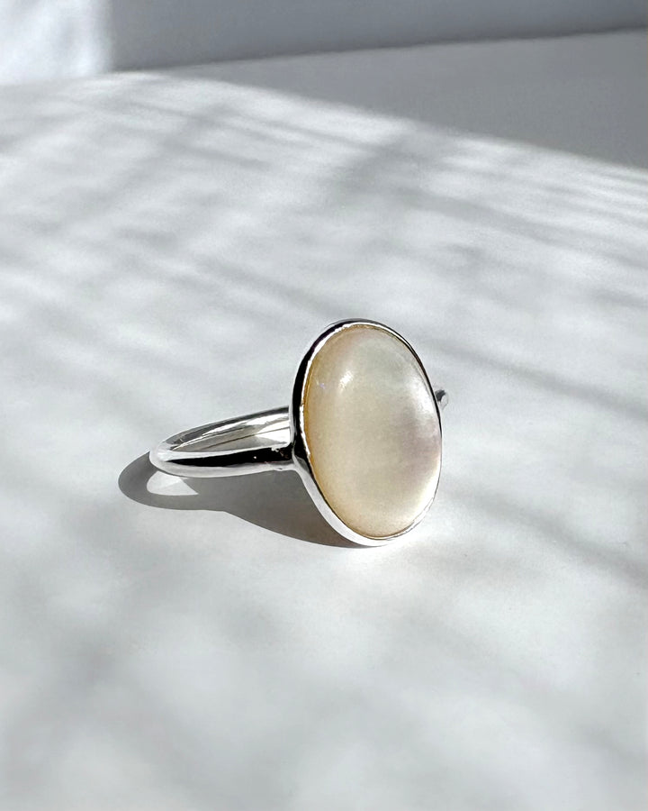 Mother of Pearl Shell Ring