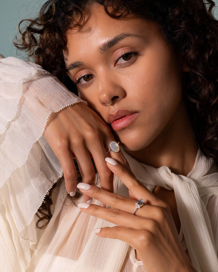 Mother of Pearl Shell Ring