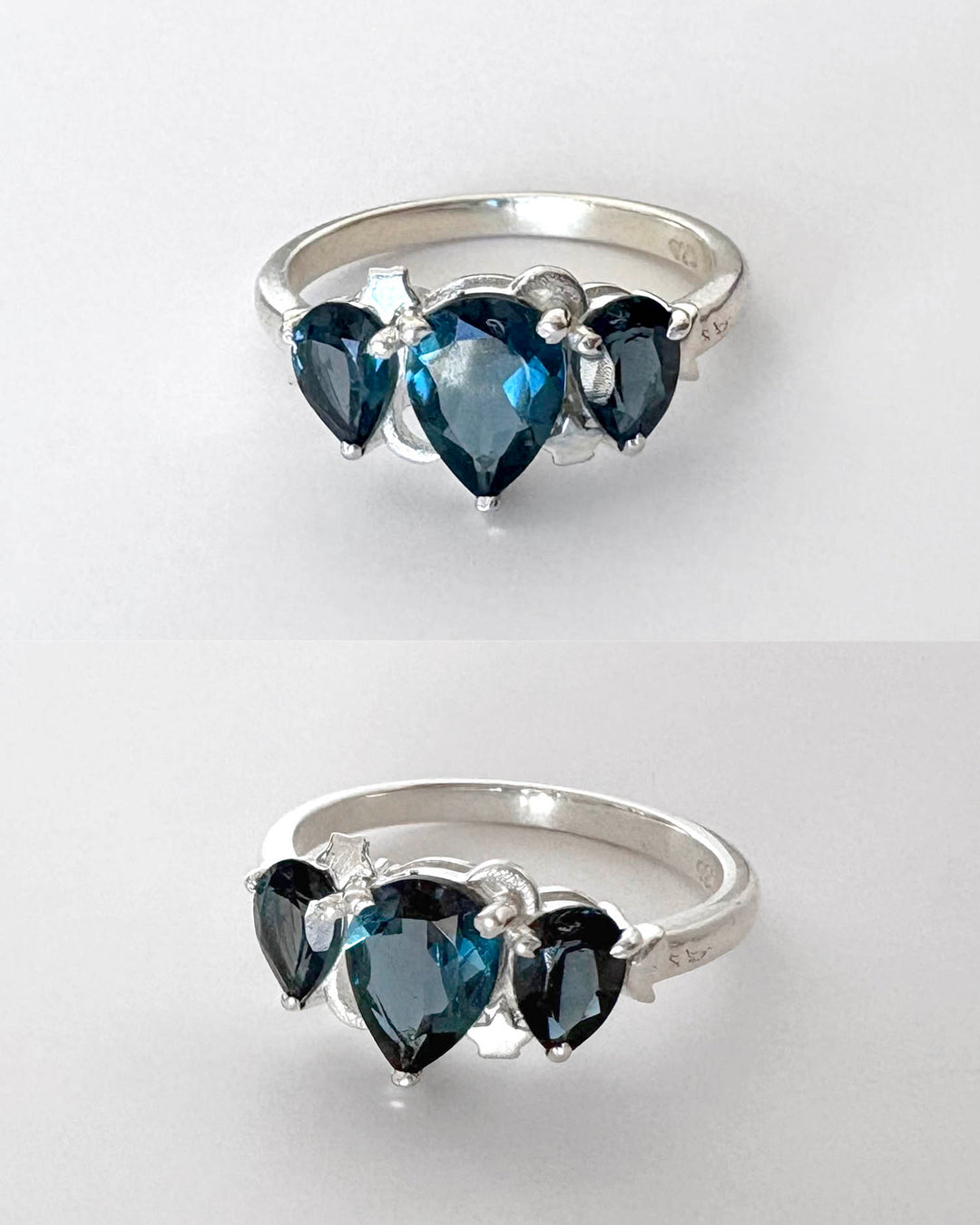 Celestial London Blue Topaz Ring
