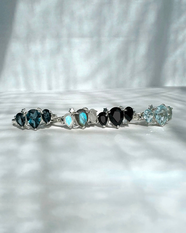 Celestial Black Spinel Ring