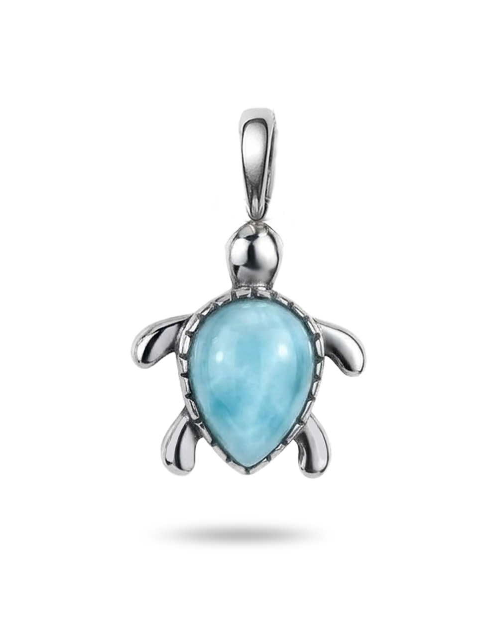 Sea Turtle Larimar Charm