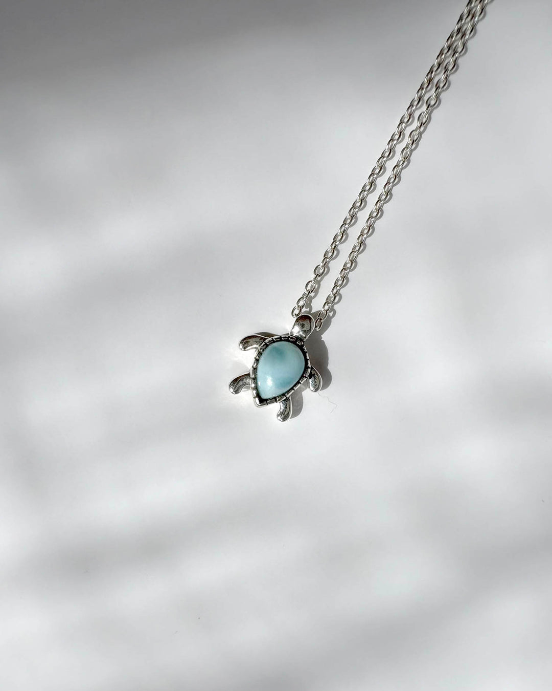 Sea Turtle Larimar Charm